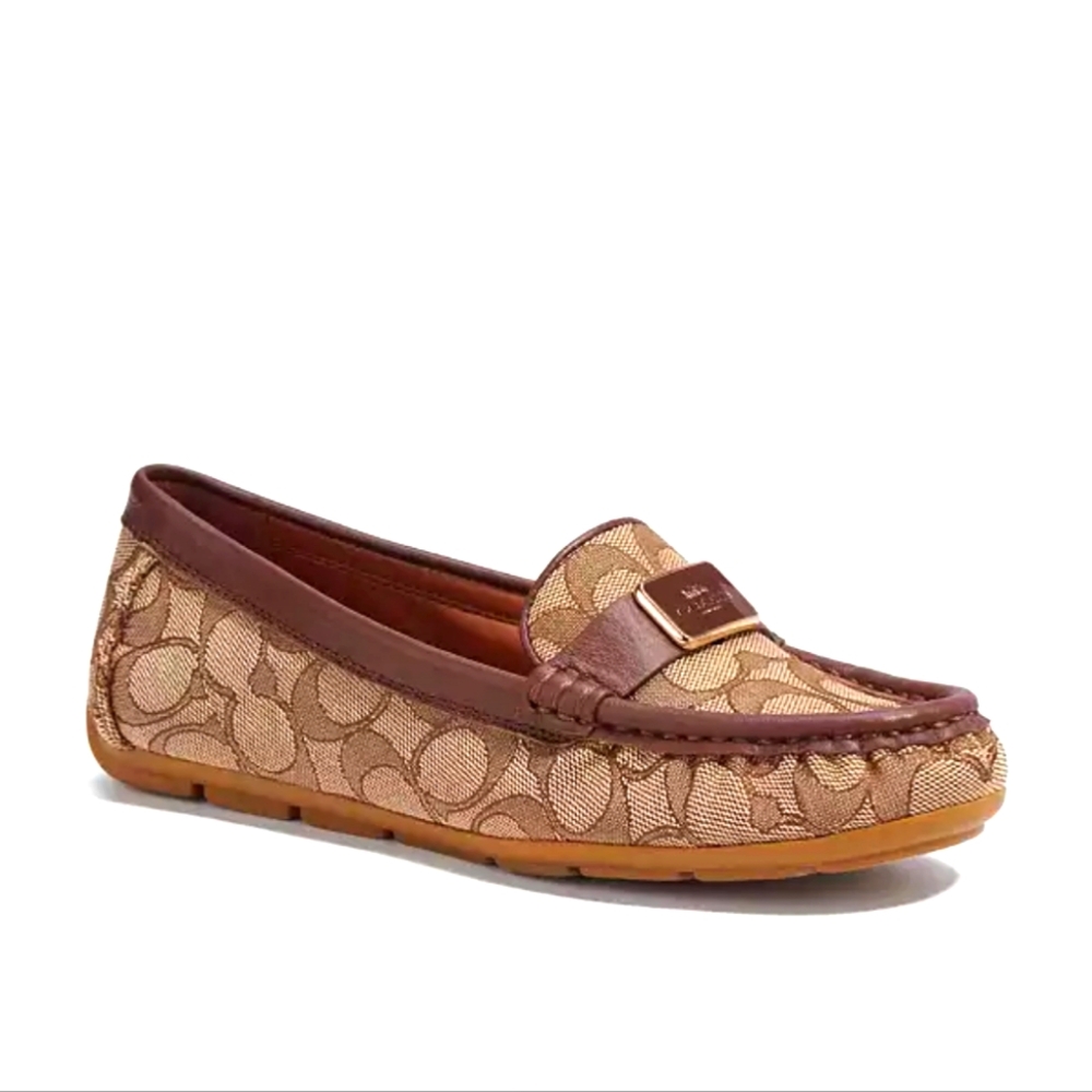 COACH Mona Driver In Signature Jacquard